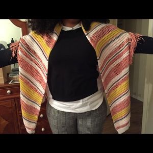 Plus sized Jessica Simpson Poncho